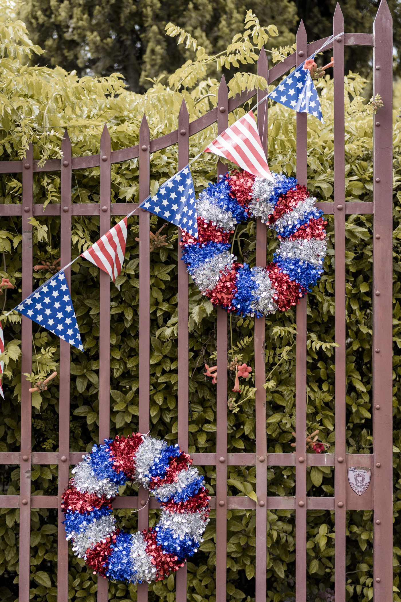 American style decoration 50th birthday goodbye brunch