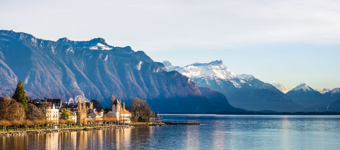 Luxury wedding venue on the lake in Switzerland