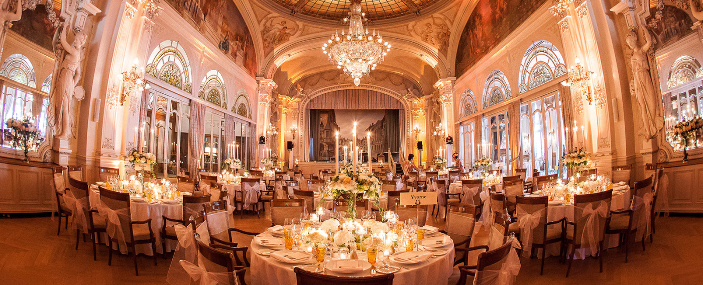 Luxury ballroom for weddings Lake Geneva