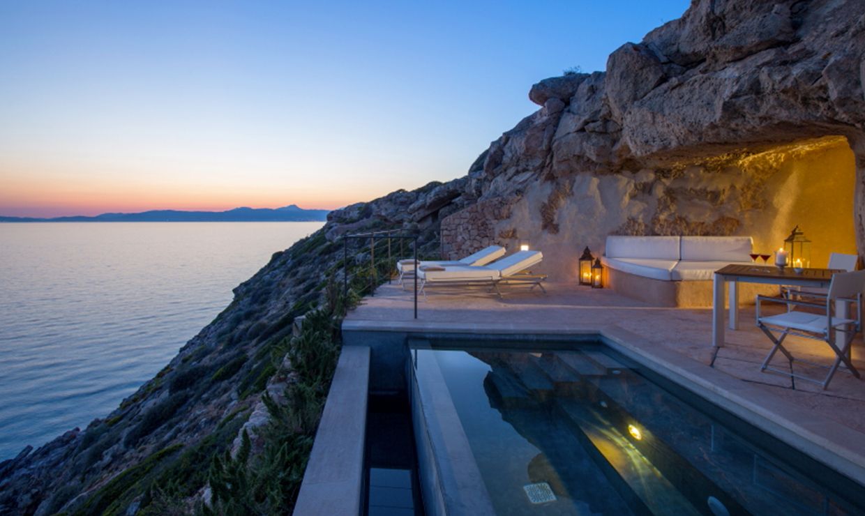 Spa at Cap Rocat luxury wedding boutique hotel in Mallorca